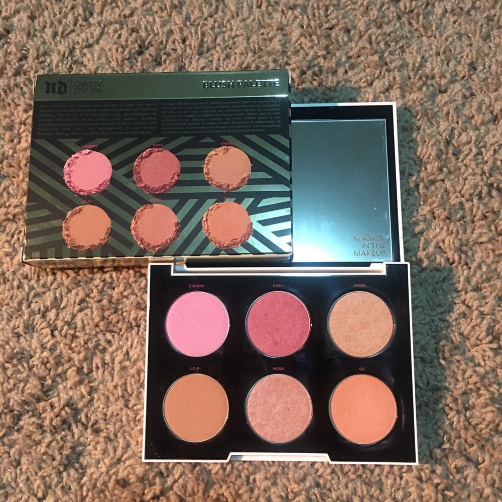 Urban Decay Gwen Stefani Blush Pallet collection